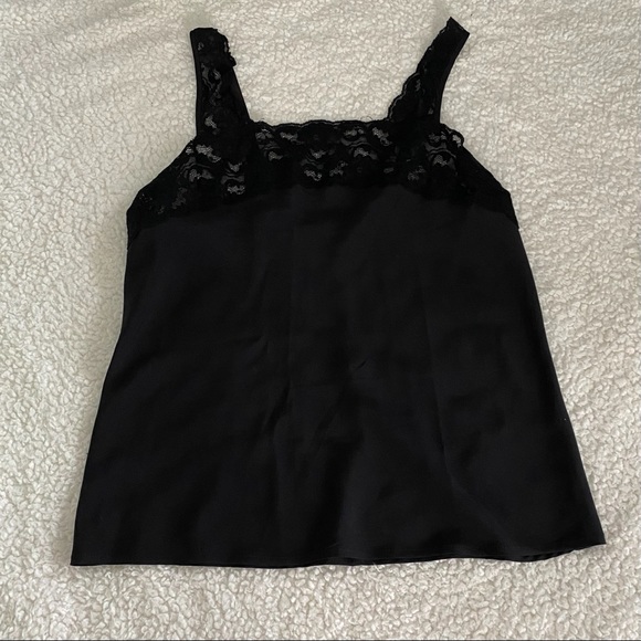 Holt Renfrew Canada Black Silk Top - Picture 4 of 5